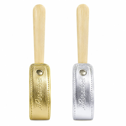 Dance Shoe Heel Protectors - Luxury Gold & Silver Set